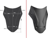 Matt Black Low Sport Wind-Scree - Givi Compatible With Honda Crf 1000 L Africa Twin (2016-2017)