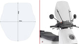 Transparent Wind-Screen - Givi Compatible With Piaggio Electric 1 E (2021-2024)