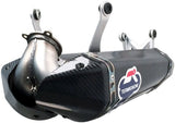 Dual Exhaust System Without Catalytic Converters And Without Sound Certification Carbon T - Termignoni Compatible With Ducati Panigale 1199 R (2012-2018)