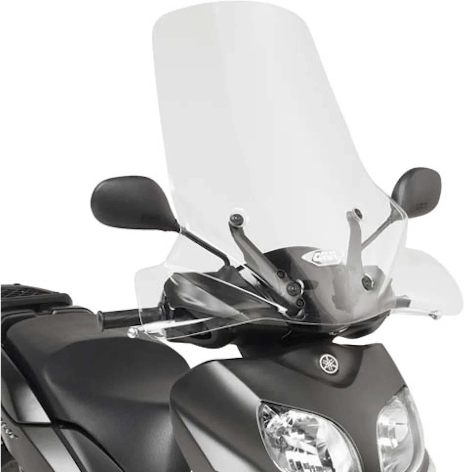 Transparent Wind-Screen - Givi Compatible With Yamaha Xenter 125 - 150 (2012-2021)