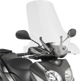 Transparent Wind-Screen - Givi Compatible With Mbk Oceo 125 - 150 (2012-2014)