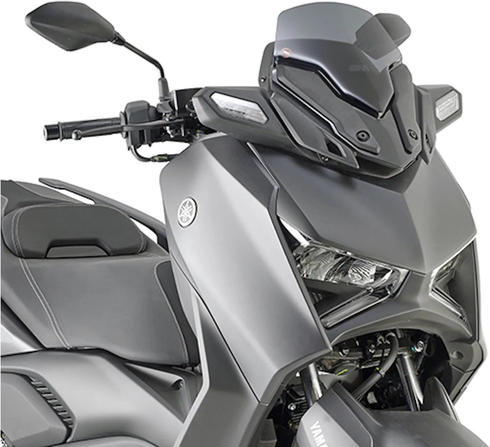 Smoked Low Sport Wind-Scree - Givi Compatible With Yamaha X-Max 300 (2023-2024)