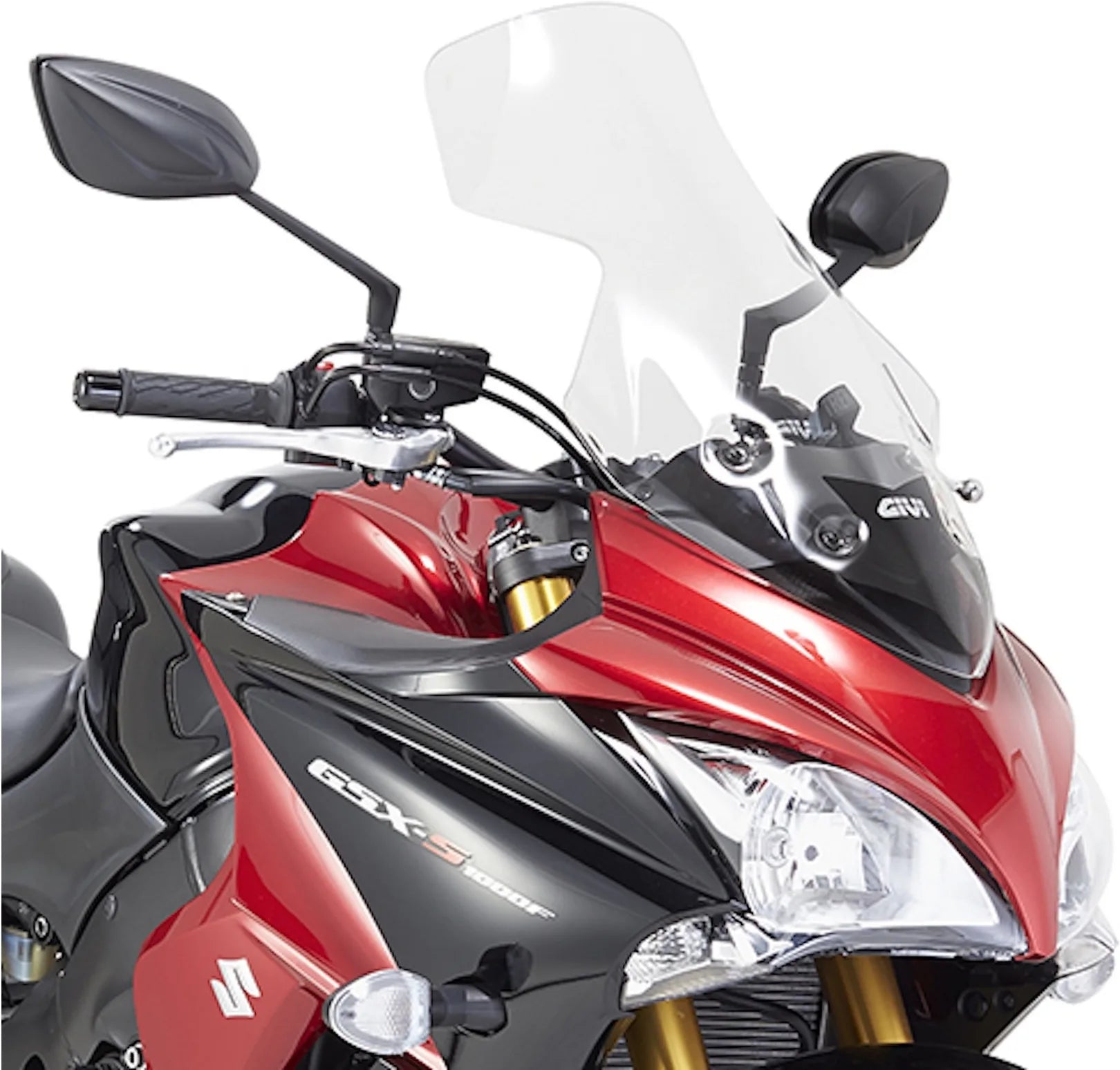 Transparent Wind-Screen - Givi Compatible With Suzuki Gsx-S 1000 F (2015-2020)