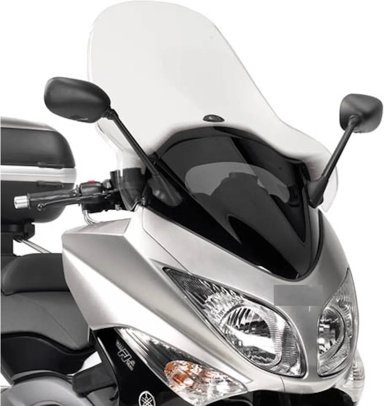 Transparent Wind-Screen - Givi Compatible With Yamaha T-Max 500 (2008-2011)