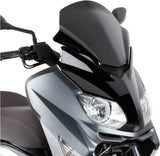 Black Low Sport Wind-Scree - Givi Compatible With Yamaha X-Max 125 - 250 (2010-2013)