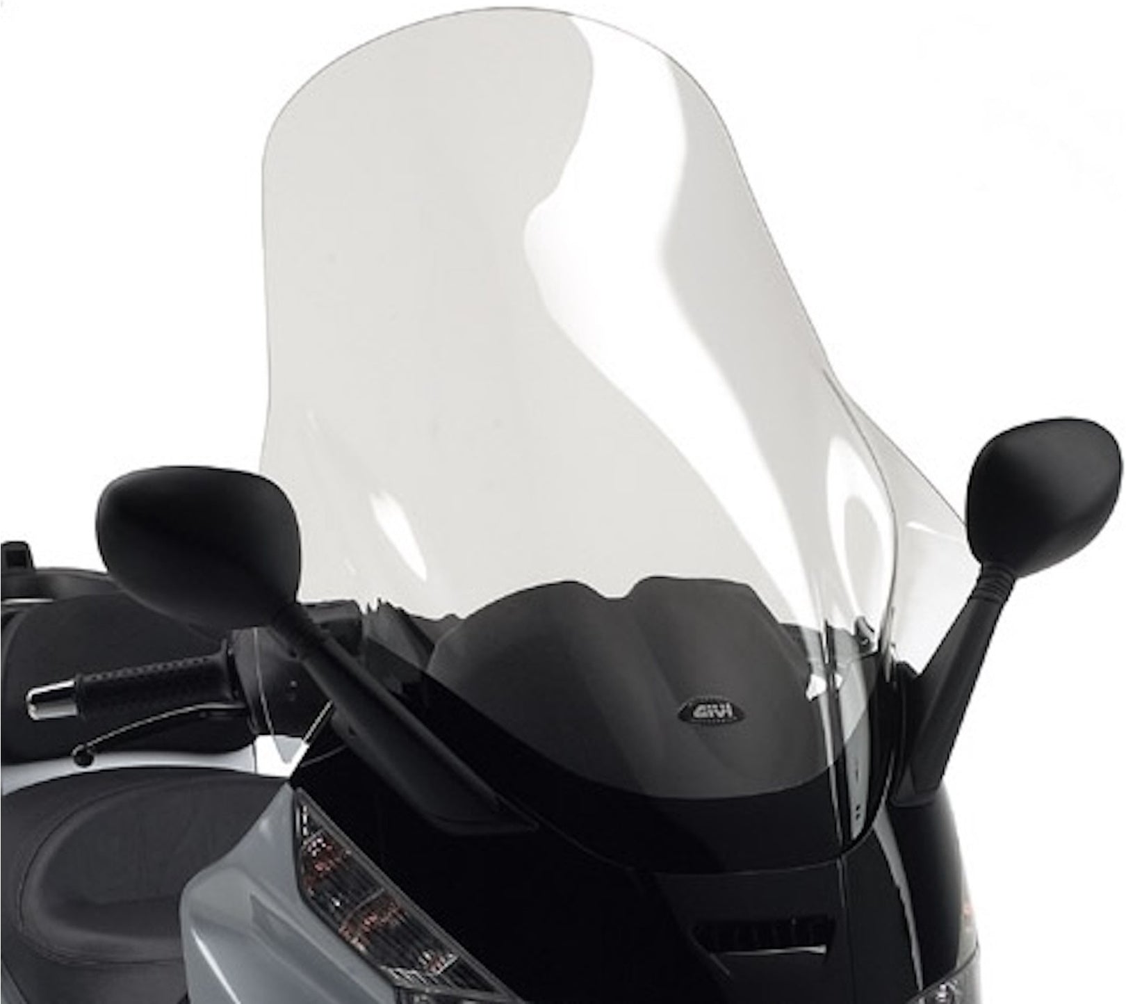 Transparent Wind-Screen - Givi Compatible With Piaggio X-Evo 250 (2007-2011)