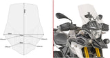 Transparent Wind-Screen - Givi Compatible With Bmw G 310 Gs (2017-2024)