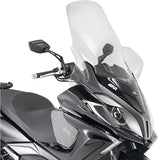Transparent Wind-Screen - Givi Compatible With Kymco Downtown 125 I Tcs Abs (2015-2024)