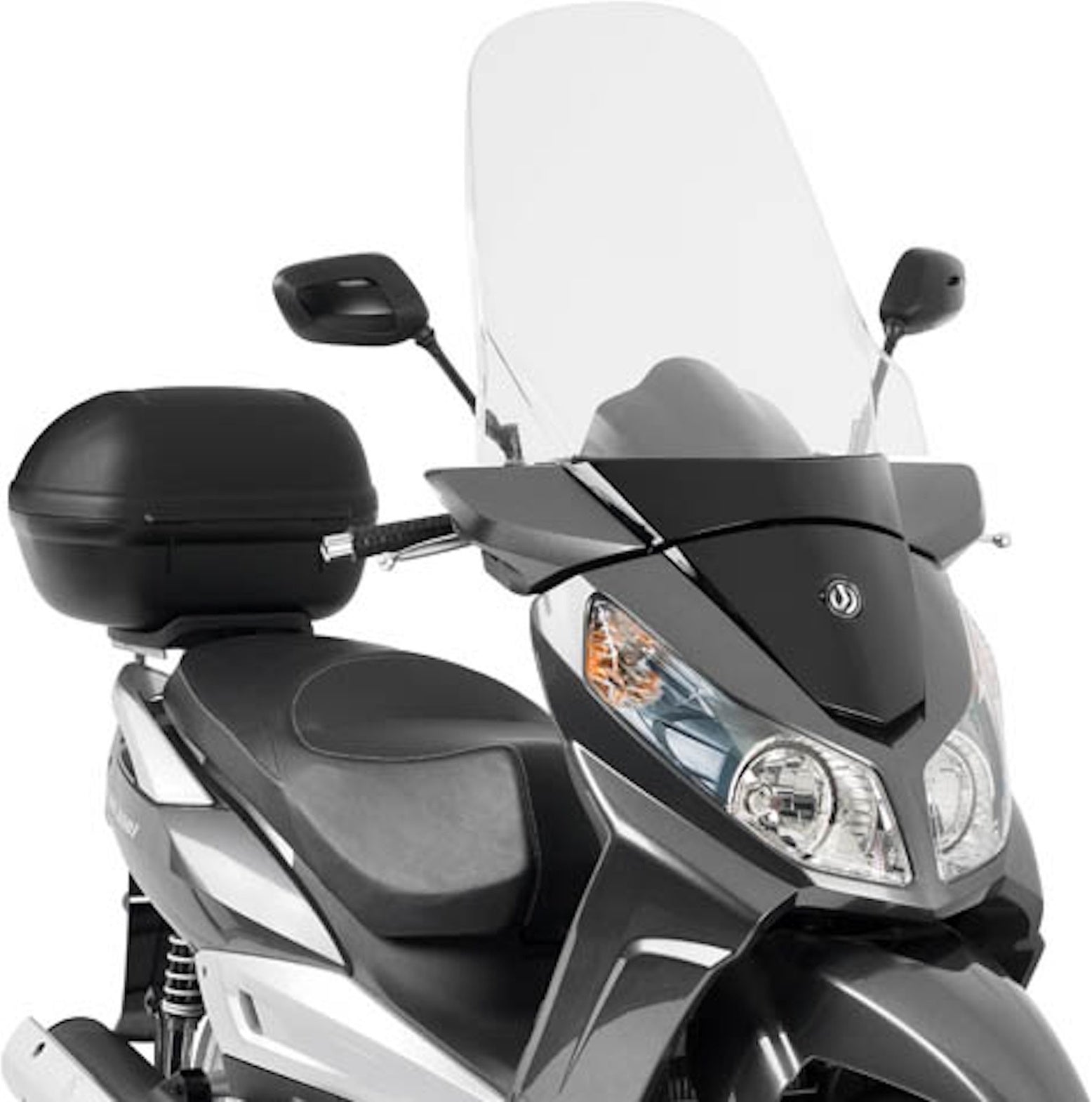 Transparent Wind-Screen - Givi Compatible With Sym Citycom 300 (2008-2019)