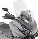 Transparent Wind-Screen - Givi Compatible With Zontes 350 E (2023-2024)