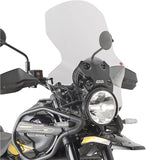 Transparent Wind-Screen - Givi Compatible With Royal Enfield Himalayan 450 (2024)