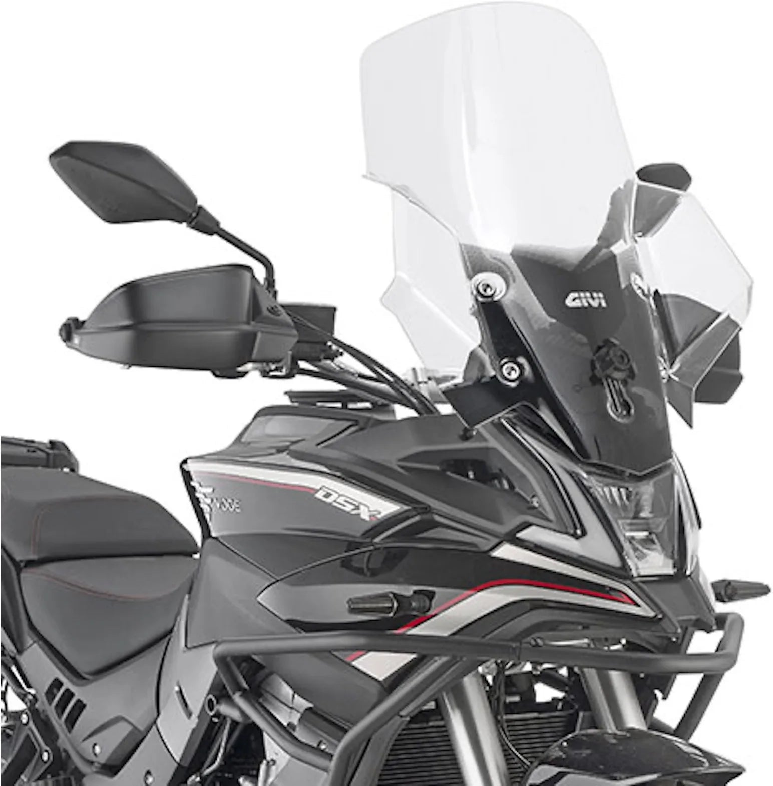 Transparent Wind-Screen - Givi Compatible With Voge Valico 650 Ds (2021-2024)