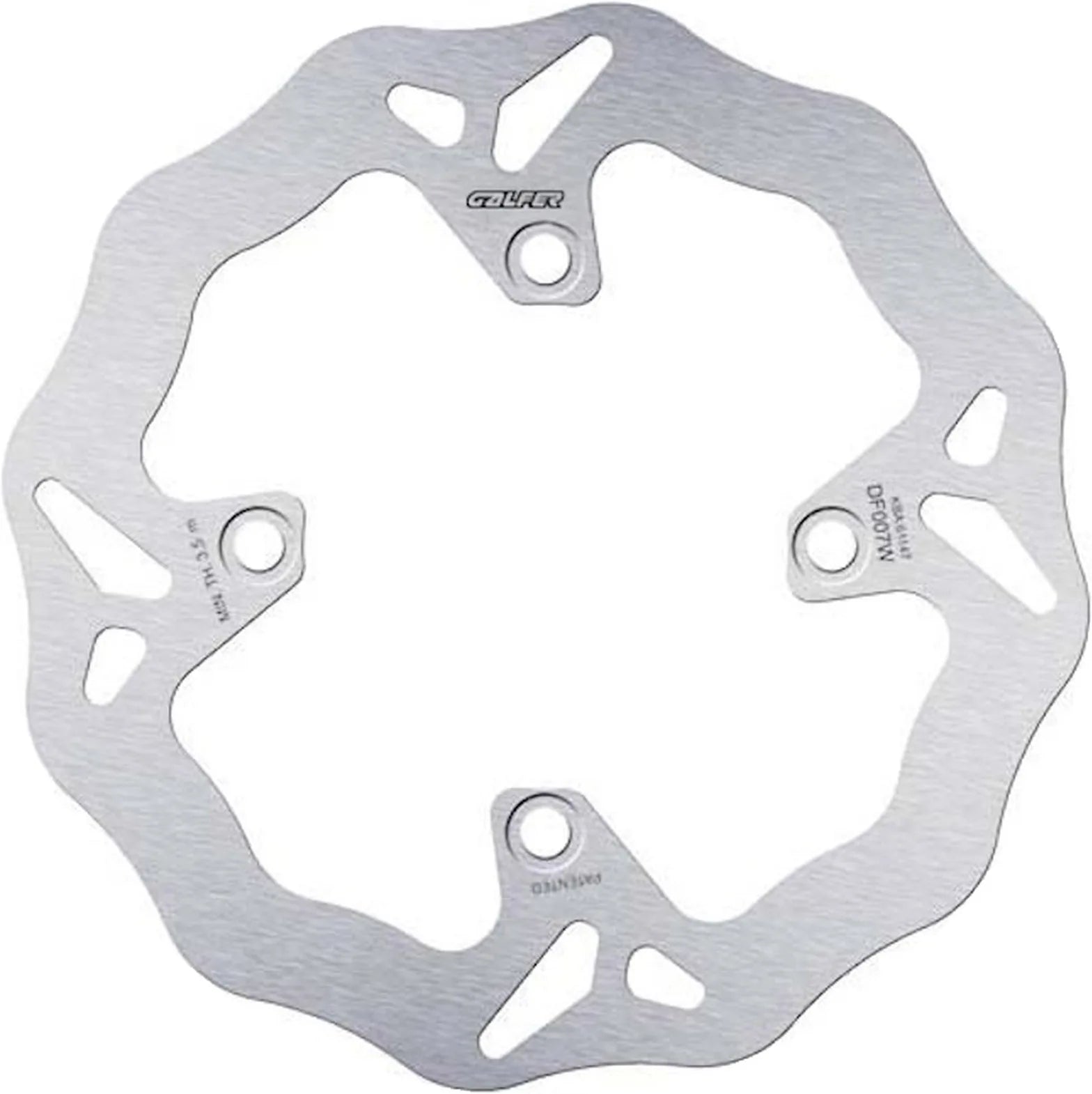 Rear Fixed Wave Brake Disc - Galfer Compatible With Cagiva Elefant 900 (1994)