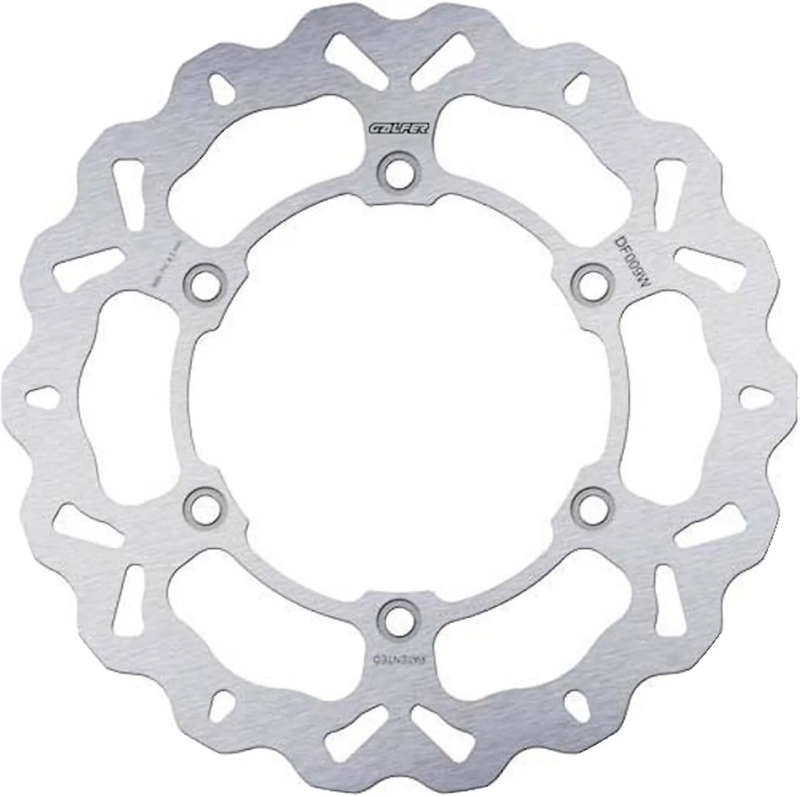 Front Fixed Wave Brake Disc - Galfer Compatible With Cagiva Elefant 900 Ie (1991-1992)