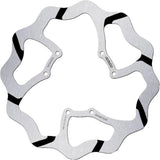 Front Fixed Oversized Grooved Wave Brake Disc - Galfer Compatible With Hm Crf 450 R (2009)