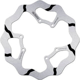 Front Fixed Grooved Wave Brake Disc - Galfer Compatible With Hm Crm 250 X (2007)