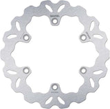 Rear Fixed Wave Brake Disc - Galfer Compatible With Honda Ntv 650 Deauville (1998-2001)