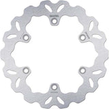 Rear Fixed Wave Brake Disc - Galfer Compatible With Honda Ntv 650 V Deauville (2002)