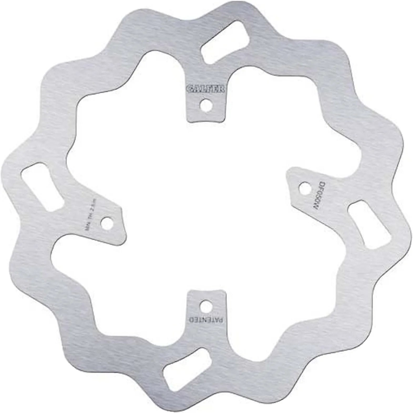 Front Fixed Wave Brake Disc - Galfer Compatible With Hm Crf 150 R - R2 (2008)