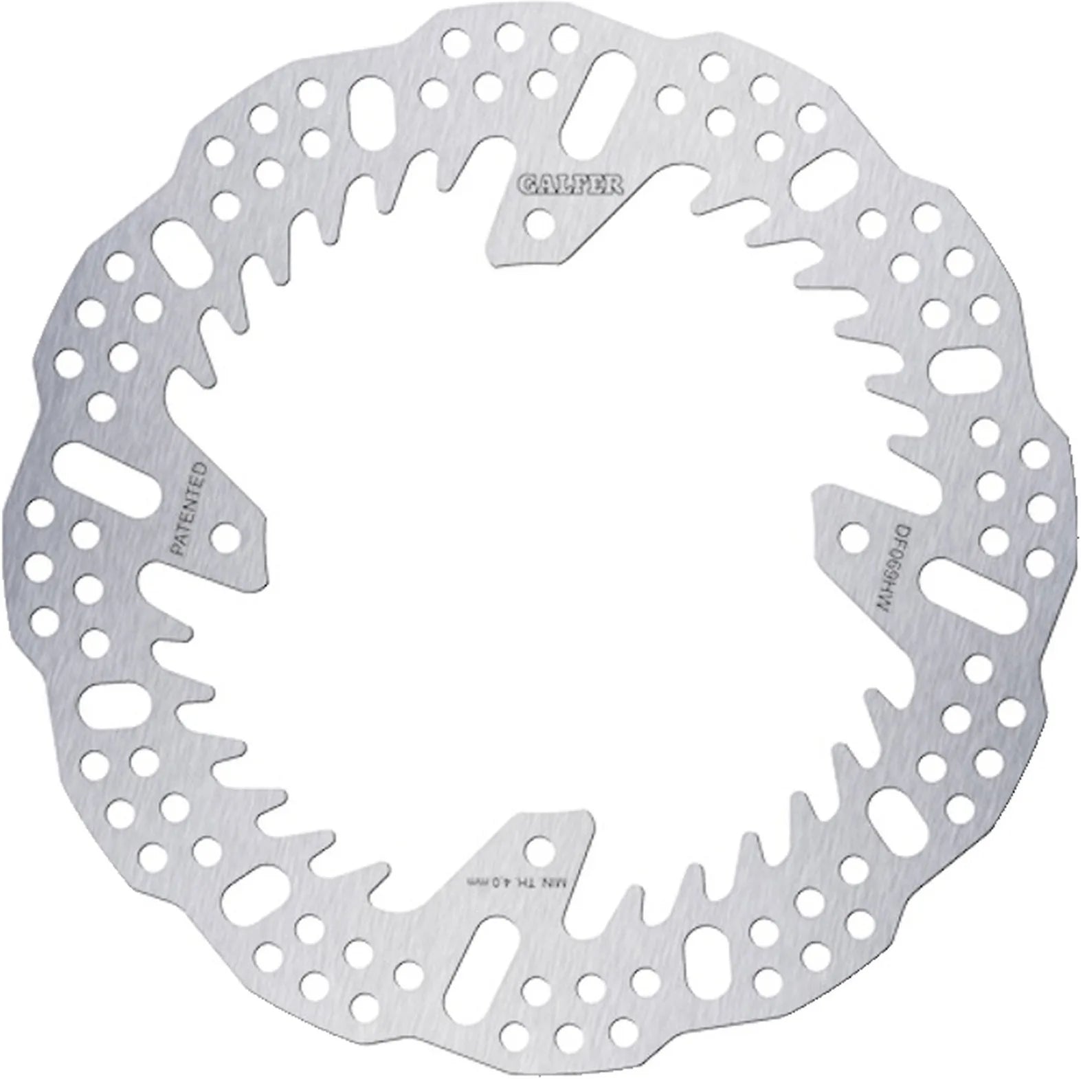 Rear Fixed Shark Brake Disc - Galfer Compatible With Hm Easy 230 F Enduro (2004)