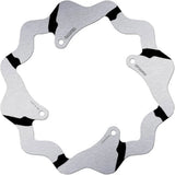 Rear Fixed Grooved Wave Brake Disc - Galfer Compatible With Hm Easy 230 F Motard (2004)