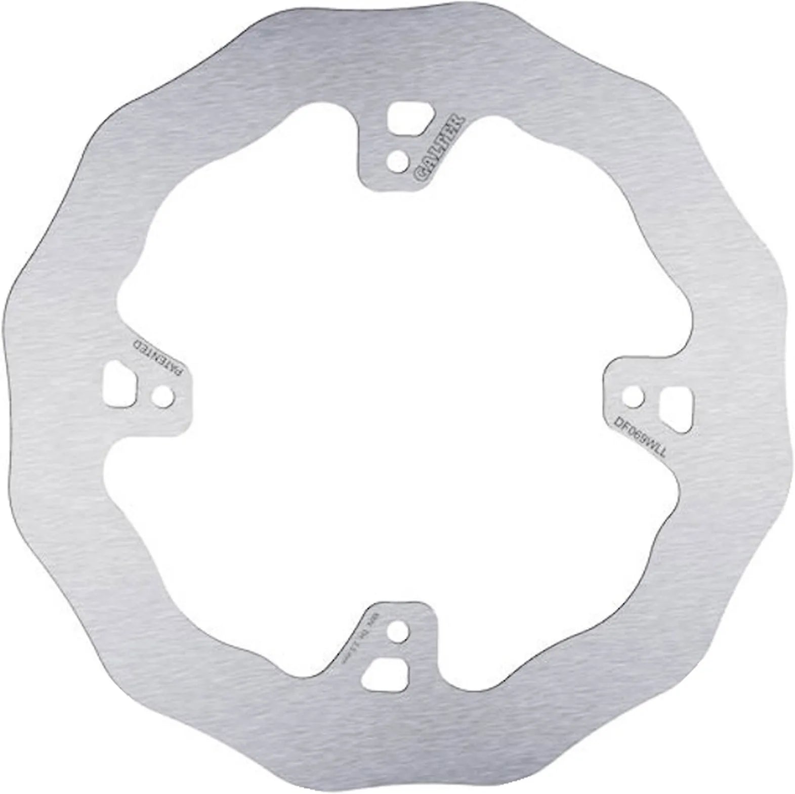 Rear Fixed Wave Brake Disc - Galfer Compatible With Hm Easy 230 F Enduro (2004)