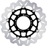 Front Floating Wave Brake Disc - Galfer Compatible With Honda Vfr 1200 Fda Dct (2010-2013)