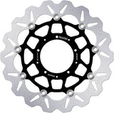 Front Floating Wave Brake Disc - Galfer Compatible With Honda Vfr 1200 Fa (2010-2013)