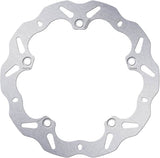 Rear Fixed Wave Brake Disc - Galfer Compatible With Honda Vfr 1200 X Crosstourer (2016)