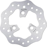 Rear Fixed Racing Wave Brake Disc - Galfer Compatible With Ohvale Gp 0 110 4 Speed (2019)