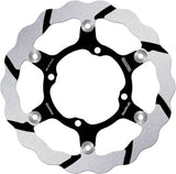 Front Floating Oversized Grooved Wave Brake Disc - Galfer Compatible With Kawasaki Kx 250 F (2004-2005)