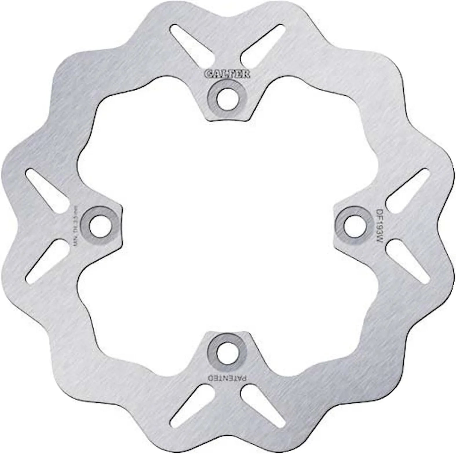 Rear Fixed Wave Brake Disc - Galfer Compatible With Kawasaki Zx-6R (2009-2019)