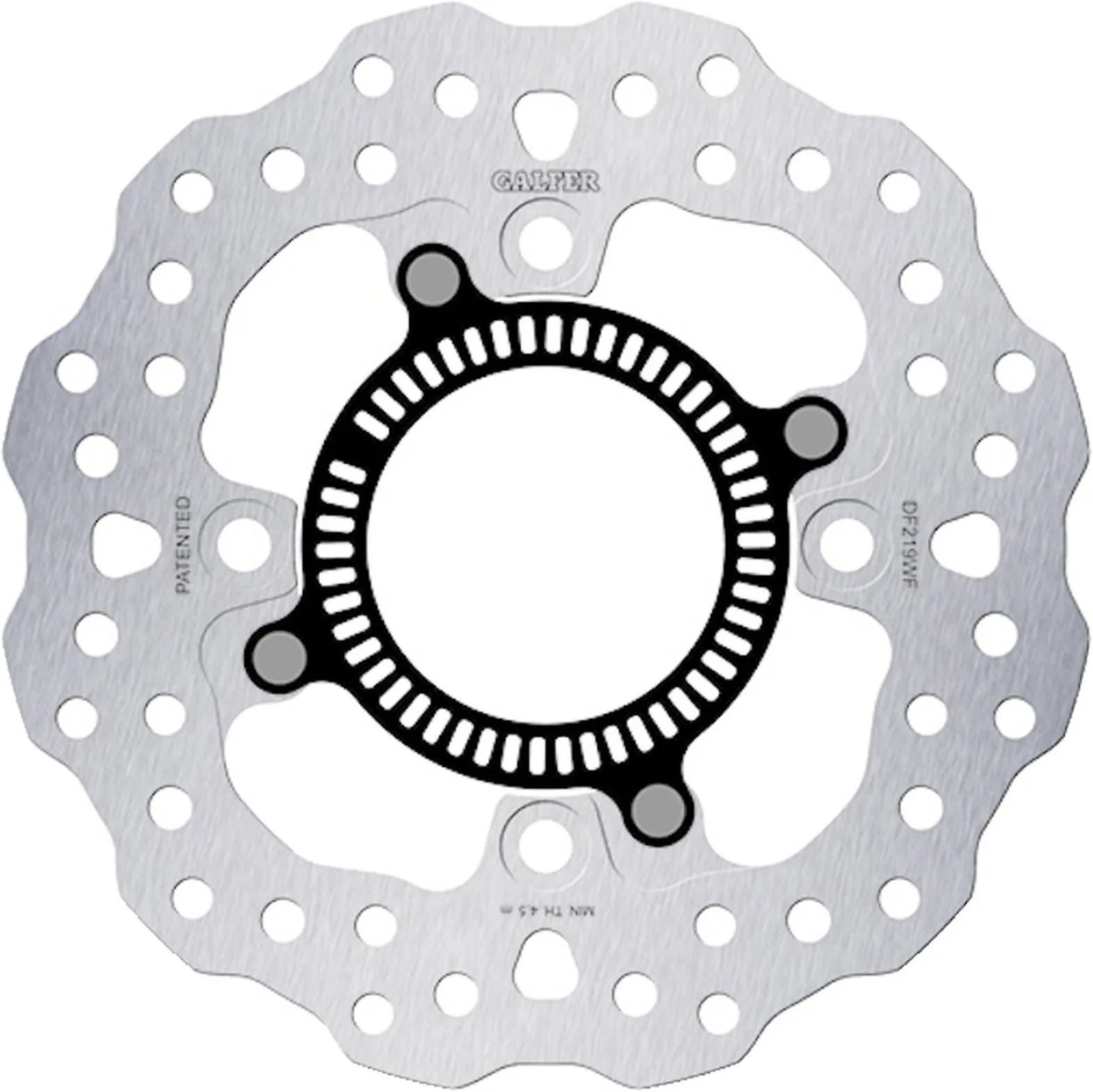 Rear Fixed Wave Brake Disc - Galfer Compatible With Kawasaki Zx 4Rr (2024)