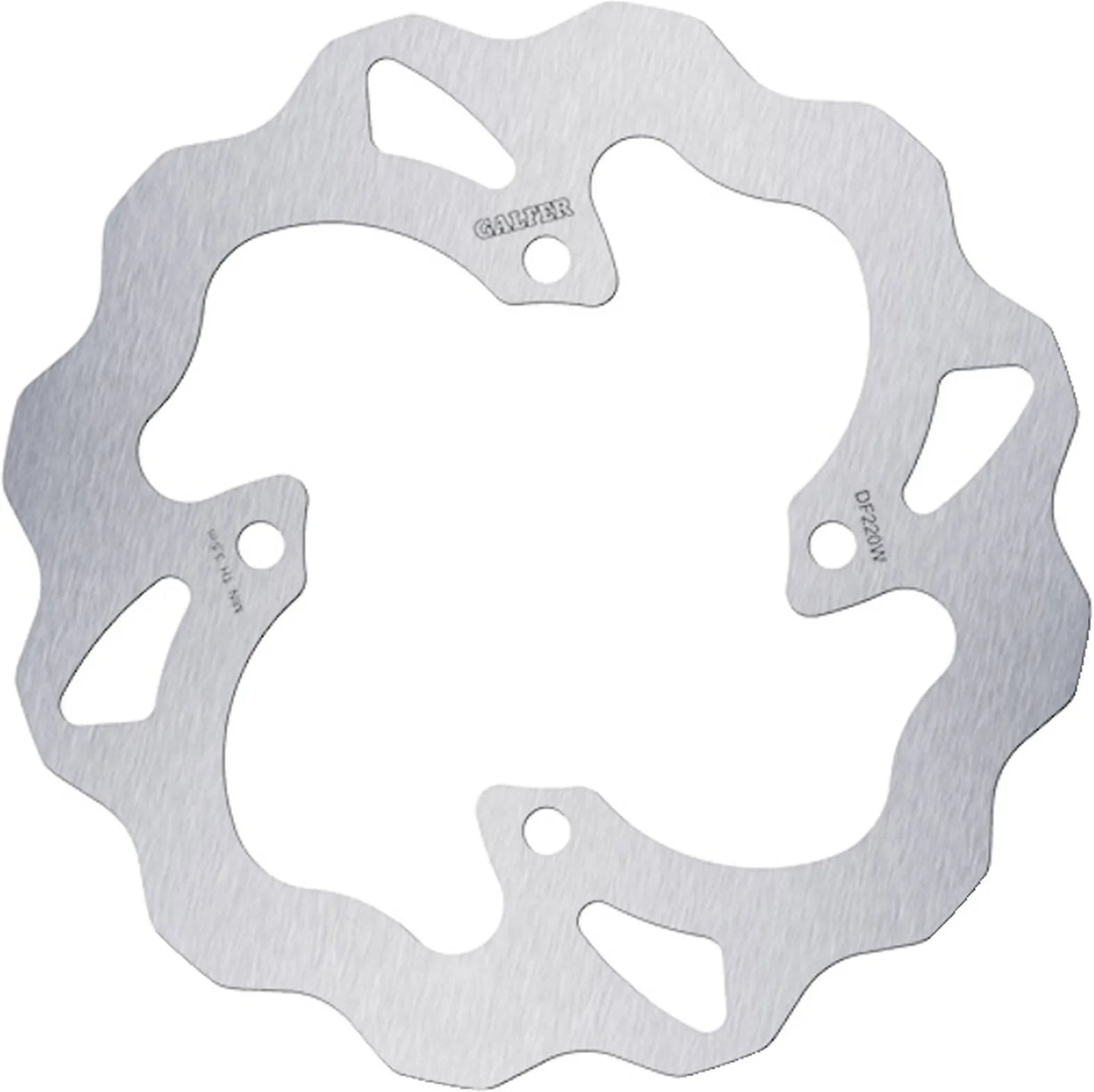 Rear Fixed Wave Brake Disc - Galfer Compatible With Kawasaki Zzr 1400 (2006-2011)
