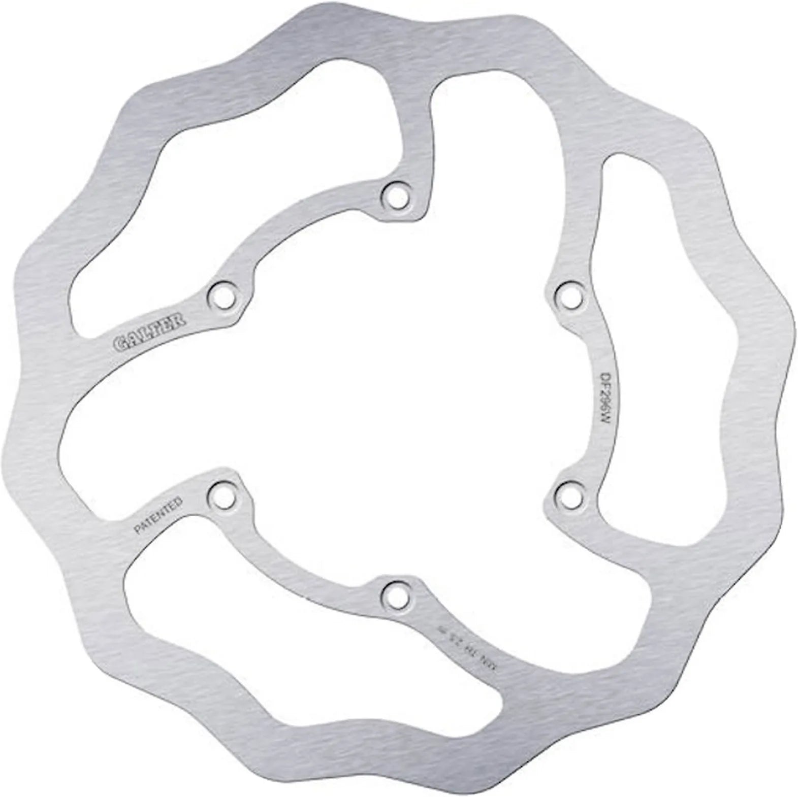 Front Fixed Wave Brake Disc - Galfer Compatible With Yamaha Yz 450 F (2020)