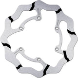 Front Fixed Grooved Wave Brake Disc - Galfer Compatible With Rieju Marathon 250 (2009)