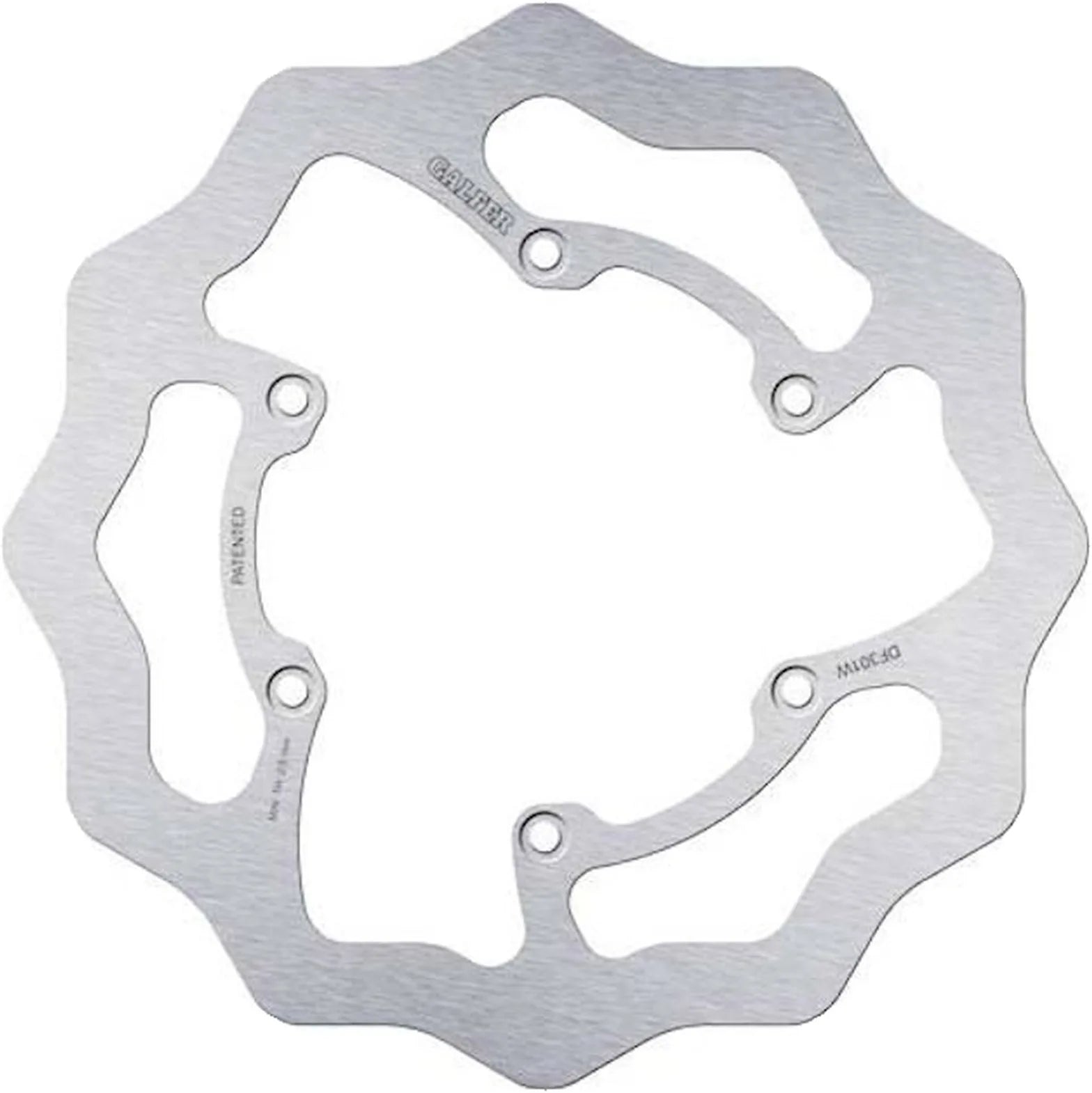 Front Fixed Wave Brake Disc - Galfer Compatible With Yamaha Yz 450 F (2012-2015)