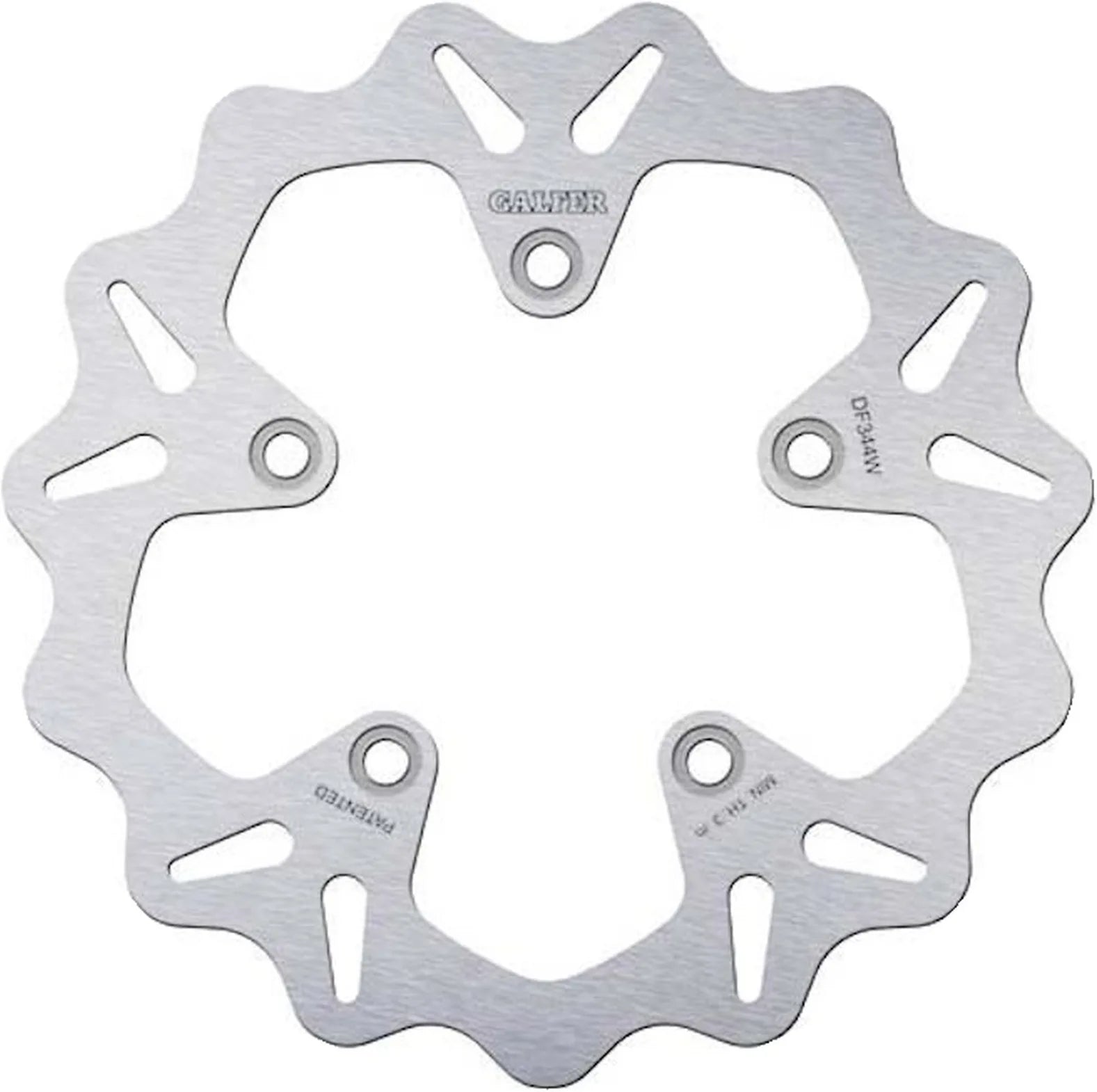 Front Fixed Wave Brake Disc - Galfer Compatible With Suzuki An 650 Burgman (2013)