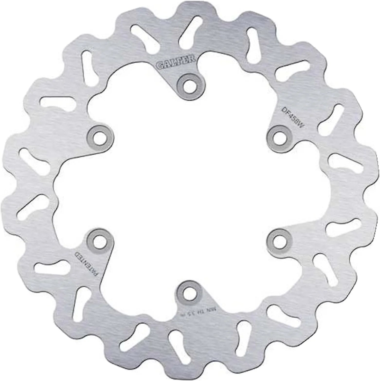 Rear Fixed Wave Brake Disc - Galfer Compatible With Cagiva Canyon 900 (1997)
