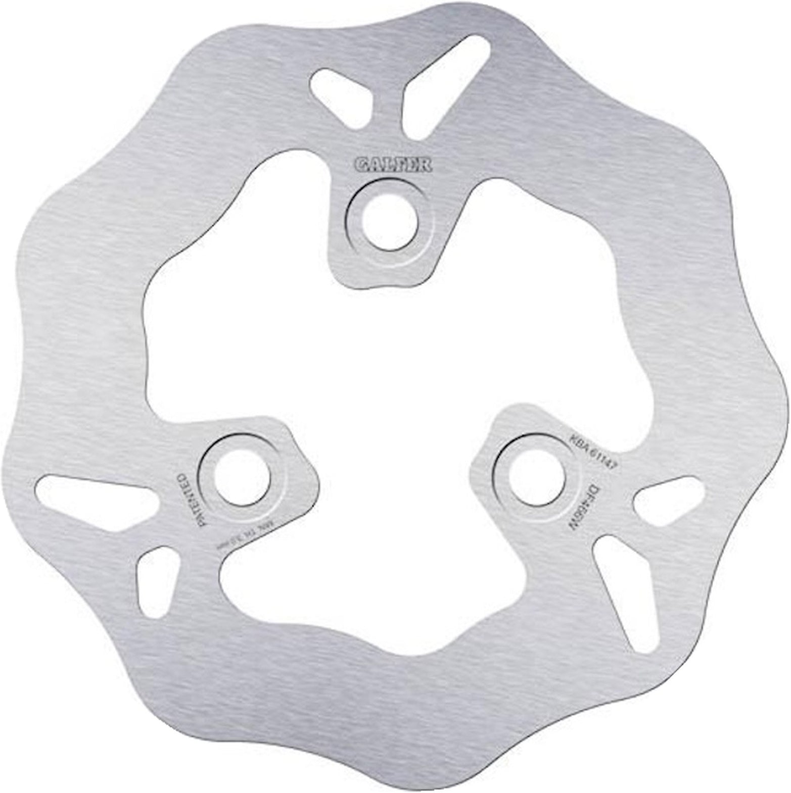 Front Fixed Wave Brake Disc - Galfer Compatible With Atala Byte 50 (1999)