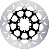 Front Floating Round Brake Disc - Galfer Compatible With Aprilia Rst Futura 1000 (2001)