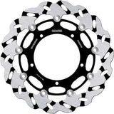 Front Floating Grooved Wave Brake Disc - Galfer Compatible With Yamaha Mt-10 Sp (2017)