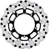 Front Floating Grooved Wave Brake Disc - Galfer Compatible With Yamaha Fz-8 (2010)