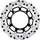 Front Floating Grooved Wave Brake Disc - Galfer Compatible With Yamaha Fazer 8 800 (2010)