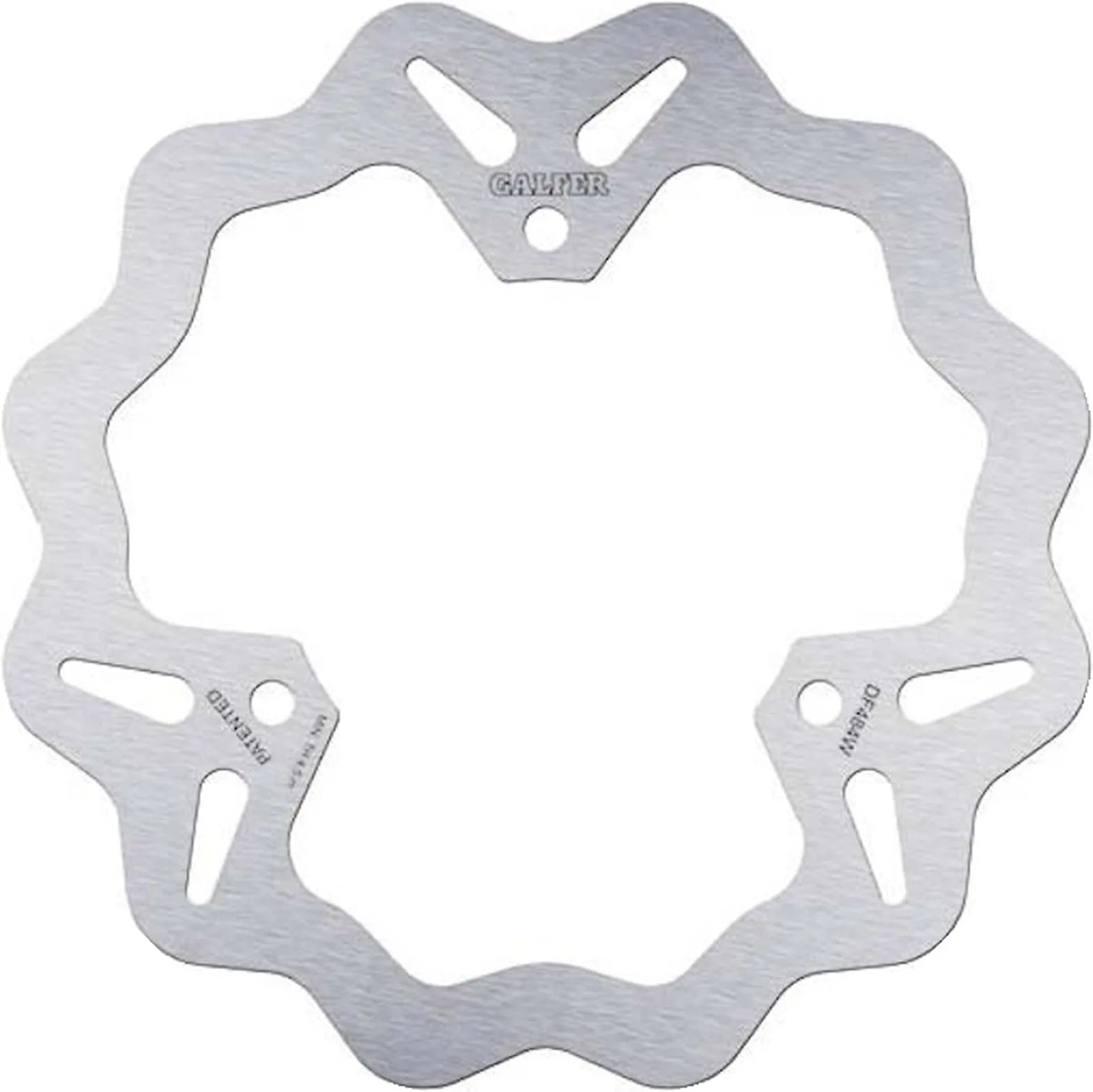 Rear Fixed Wave Brake Disc - Galfer Compatible With Linhai Main Str 260 (2004)
