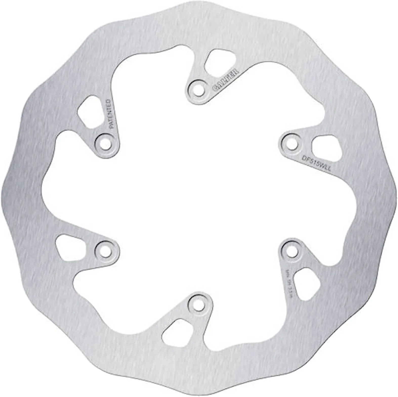 Rear Fixed Wave Brake Disc - Galfer Compatible With Fantic Motor Xef 125 2T Black (2024)