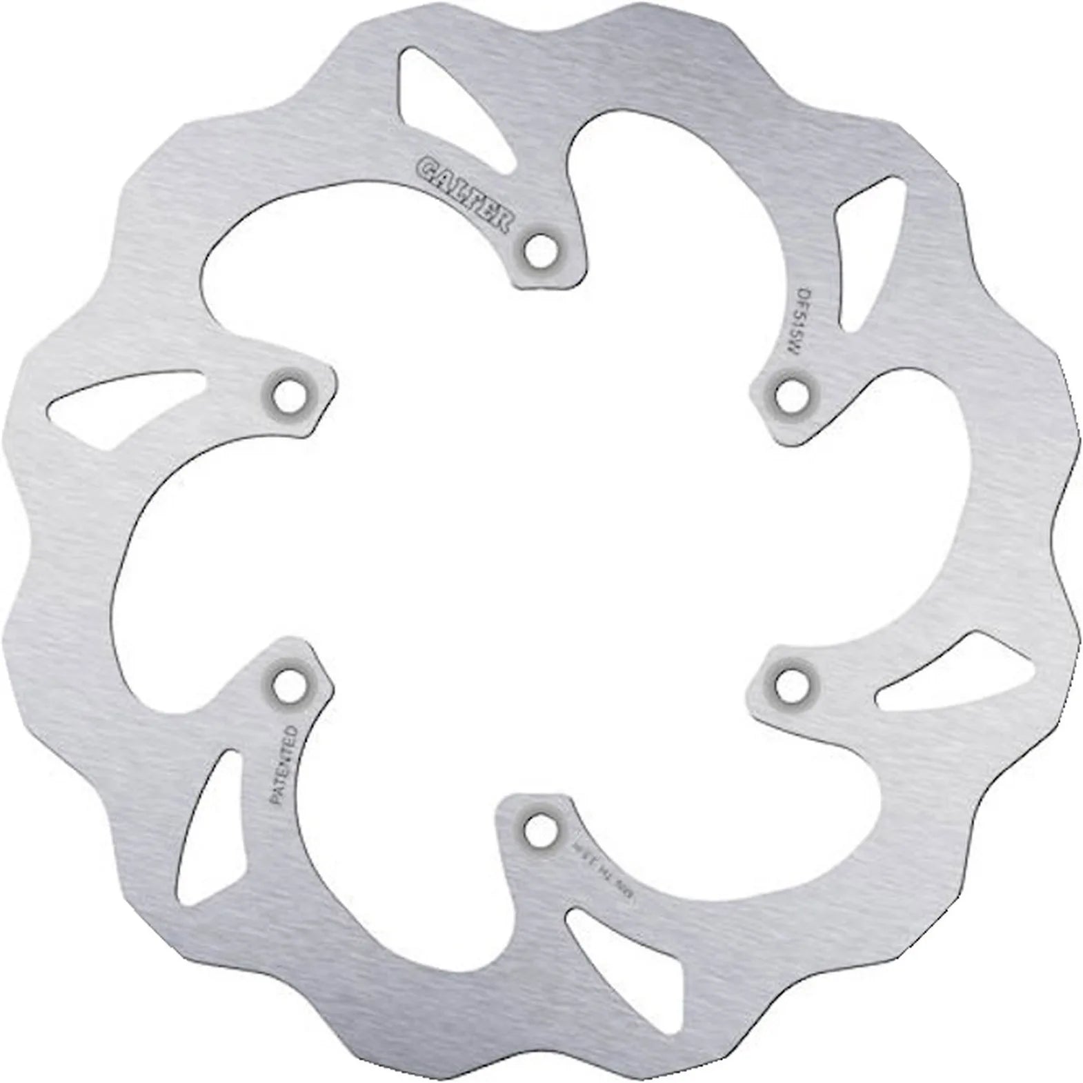 Rear Fixed Wave Brake Disc - Galfer Compatible With Fantic Motor Xe 125 2T (2021)