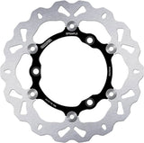 Front Floating Oversized Wave Brake Disc - Galfer Compatible With Yamaha N-Max 125 Abs (2015)