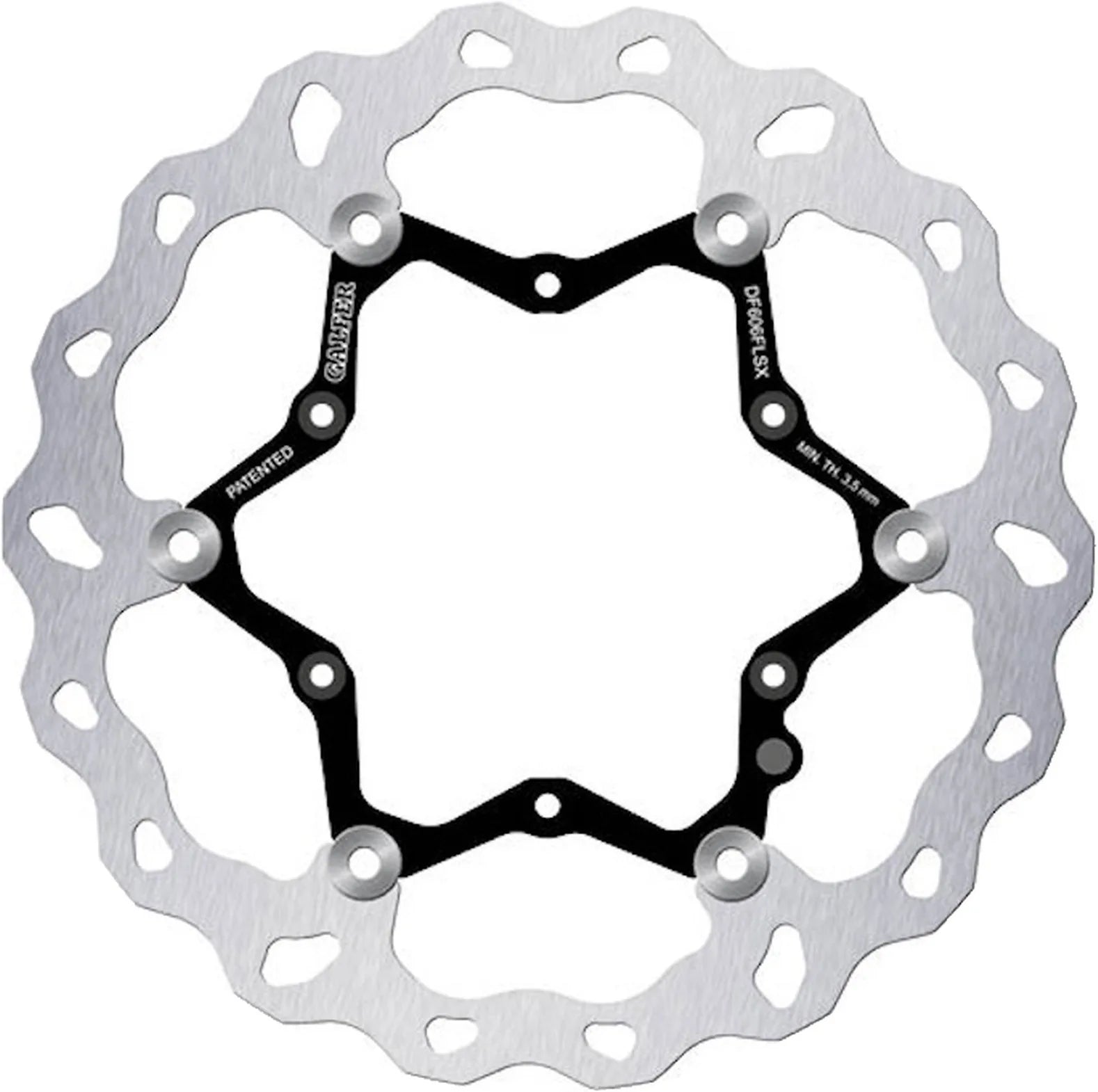 Front Floating Oversized Wave Brake Disc - Galfer Compatible With Husaberg 390 Fe (2010)