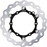 Front Floating Oversized Wave Brake Disc - Galfer Compatible With Alfer 125 Vr 4T (2003)